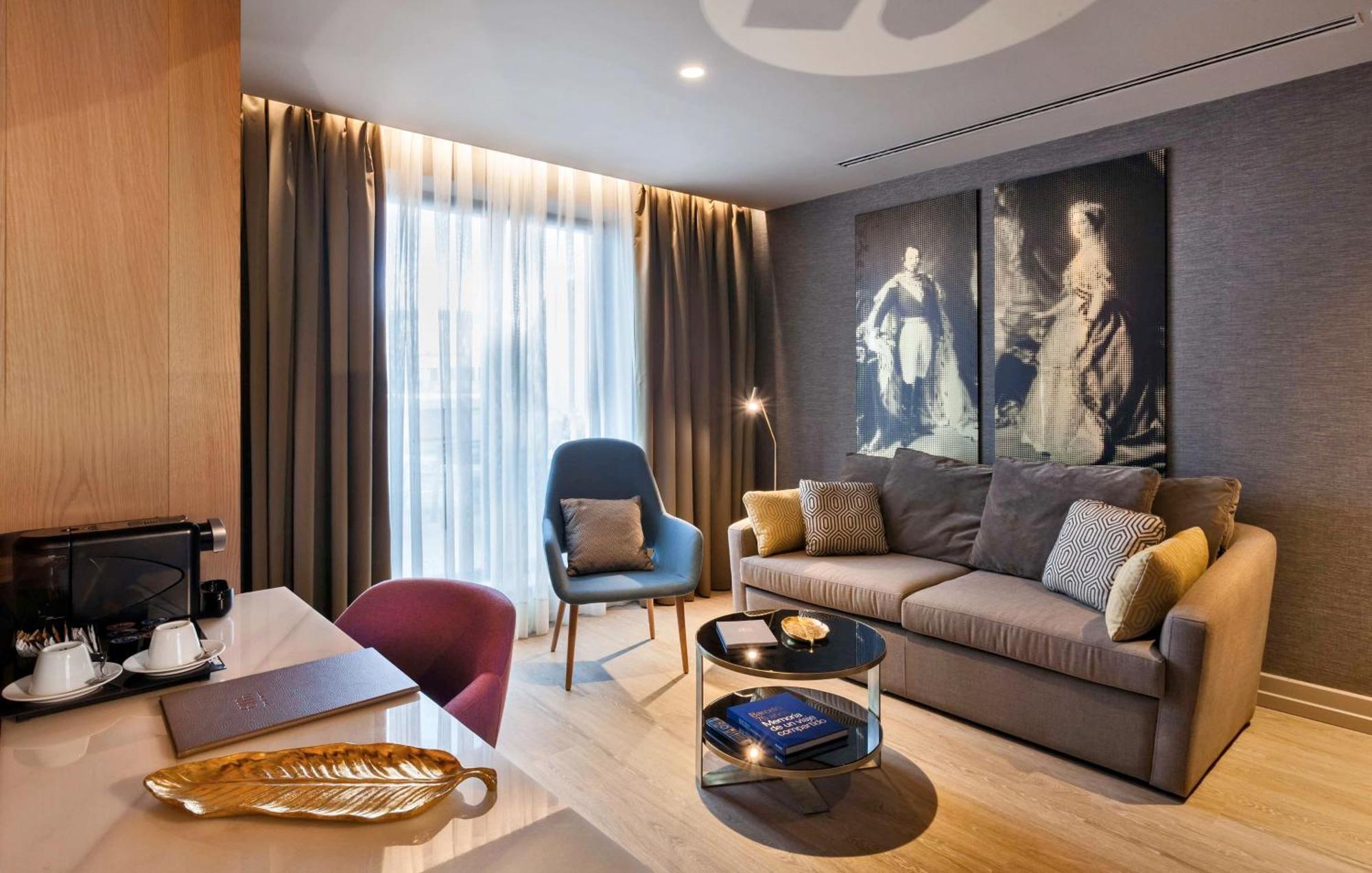 Barcelo Emperatriz Hotel Madrid Exterior photo The living room of a two-bedroom apartment at The Ivy Collection