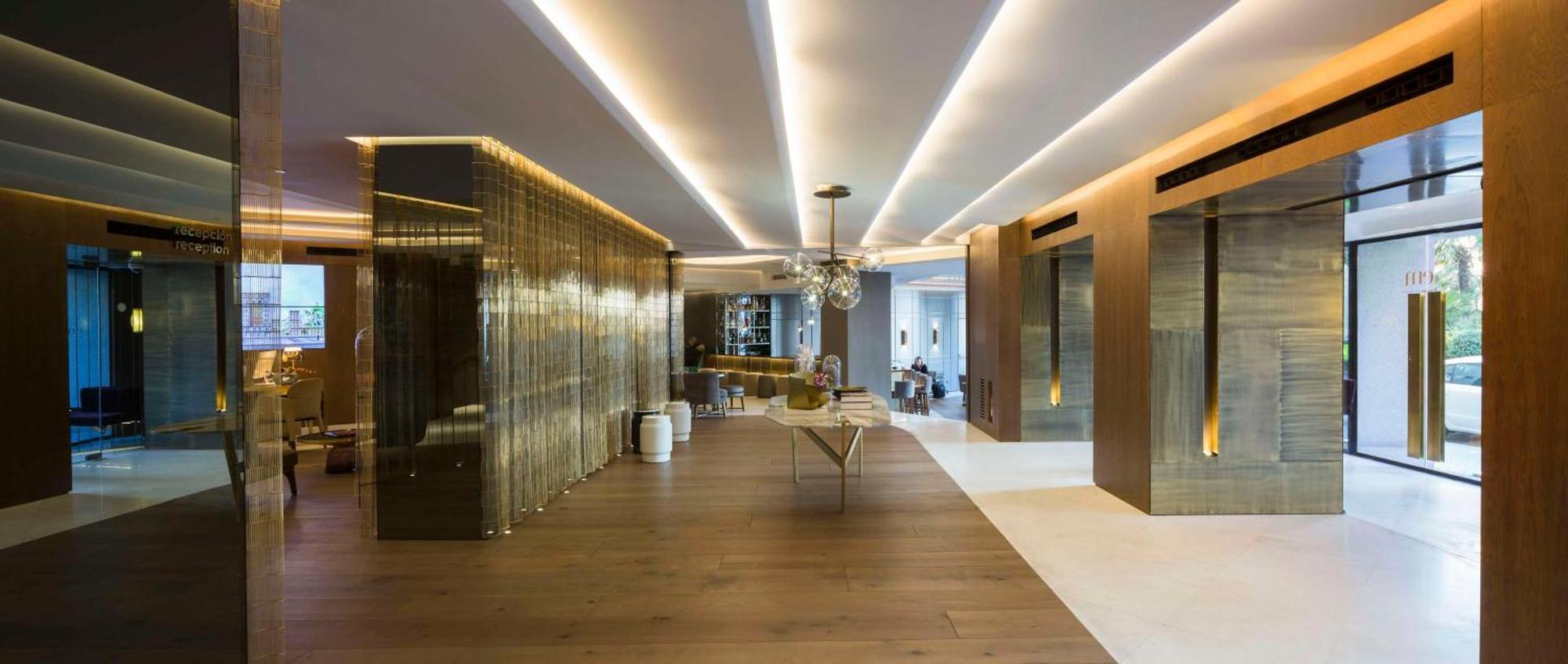 Barcelo Emperatriz Hotel Madrid Exterior photo The interior of the hotel